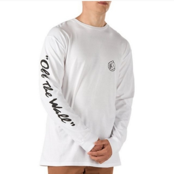 Vans Other - Vans Men's Long Sleeve Crew Neck Shirt White